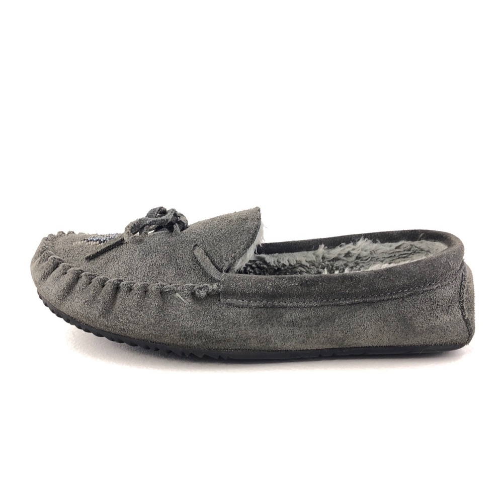 Manitobah Mukluks Canoe Lined Moccasin Slippers W10